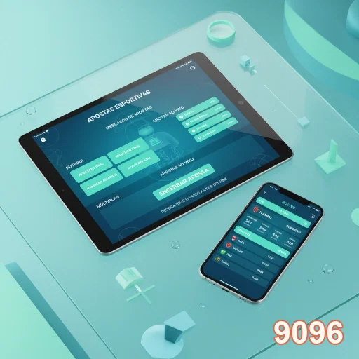 Ilustração de Descubra o aplicativo cassino da 9096 para jogos móveis