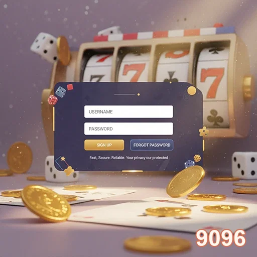 Ilustração de Explore as Slots e Serviços VIP no 9096